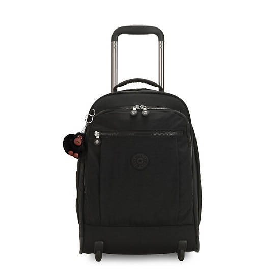 Kipling Gaze Large Rolling Rugzak Zwart | BE 1532MQ